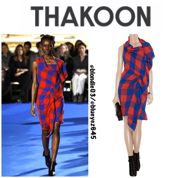 Thakoon Dresses & Skirts - Thakoon fall 2011 collection plaid dress 8